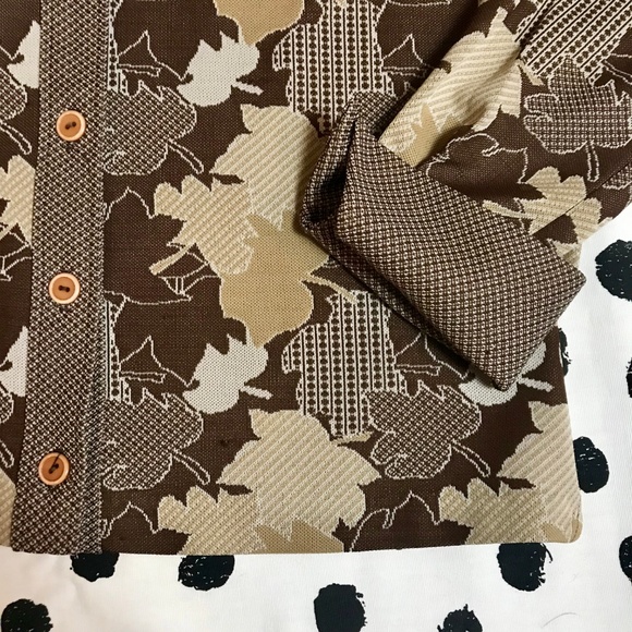 VINTAGE Polyester 70's / 80's Retro Disco Shirt - Picture 4 of 7